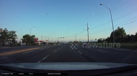 Semi Truck cuts off Driver