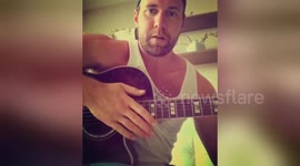 Newsflare Edit - Cat loves when human plays guitar