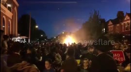 Fireball injures 10 people during London Jewish festival