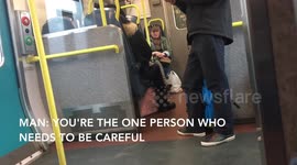 Racist woman on Irish train tells Indians to