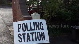 Pub becomes polling station for local election