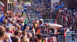 Tour De Yorkshire races through Garforth