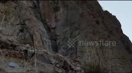 Rare species Ibex I found in mountain Areas of Bonji, gilgit Baltistan. An American claims a trophy hunting by paying auction price of $65000