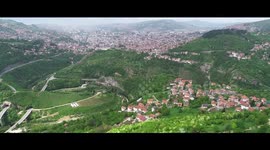 Aerial shots of Bosnia