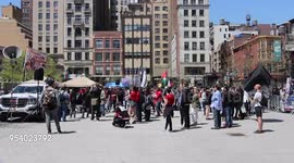 May Day Protest in Union Square Park MN
