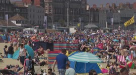 May Bank Holiday Weymouth Beach