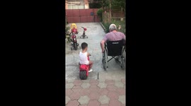 No legs old but I can still race you