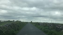 Driving trough the Ireland