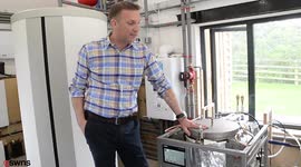 Green-fingered dad invents washing machine-sized incinerator that turns rubbish and food waste into fuel