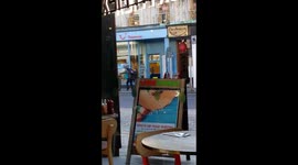 Vicious bum beat down fight in Edinburgh street Scotland