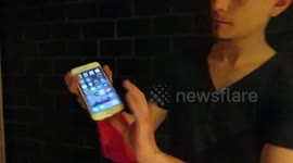 Disappearing trick: make items go through your phone