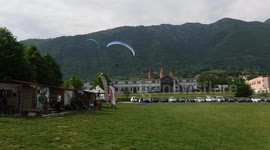 Paragliding Fail Landing
