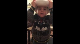 3-year-old boy gets a potty stuck on his head