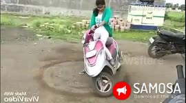 Girls stunts