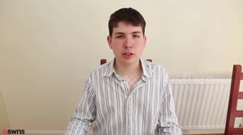 Budding artist showcases huge set of unique pieces using thousands of pieces of scratchcards