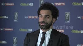 Salah interview as he is crowned Footballer of the year