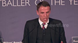 Phil Neville wishes Sir Alex Ferguson a swift recovery