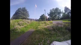 Teenage Boy Bikes Off 50 Foot Ramp Into Shark Infested Water (FAIL!!!!!)