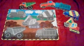 Trucks Puzzles,Trucks, Puzzles Videos For Kids