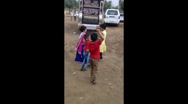 Children dance