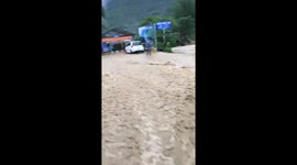 Severe flash flooding hits remote Vietnamese village