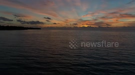 sunset at mapadegat beach