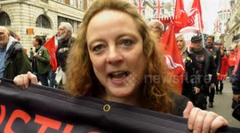 Orgreave Truth & Justice Campaign march for a fair Deal For Working People