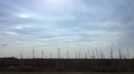 Pastel Painting in Sky