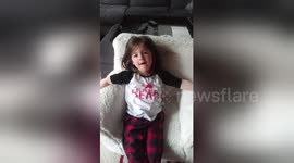 Daughter, 3, has real trouble wishing mom a happy Mother's Day