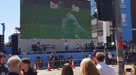 Manchester City Parade - The Blossoms sound check !
