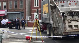 Garbage truck runs over woman in Brooklyn
