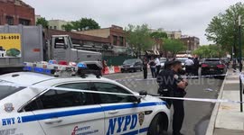 Garbage truck runs over woman in Brooklyn