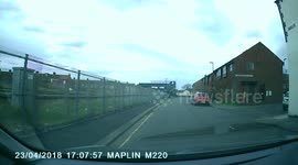 Watch your child! Near miss