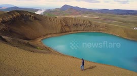 Drone footage of an Icelandic road trip