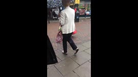 Drunk kick off at Police
