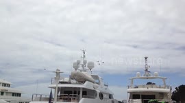 Airmail 100 year Flight - Bi-Wing Plane - May 13,  2018