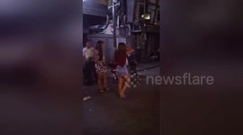 Newsflare Edit - AC/Walking Street-Girl Fight