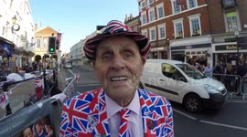 And they're queuing already! Royal wedding spectators camp out in Windsor