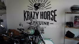 Indian Bike Dealers at the Crazy Horse Custom Bikes show rooms in Welling Kent
