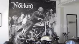Norton bike Dealers at the Crazy Horse Custom Bikes show rooms in Welling Kent