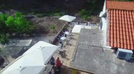 Aerial view Algallarin, El Refugio, Rio Guadalquivir