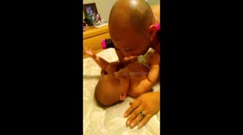 Play time with daddy