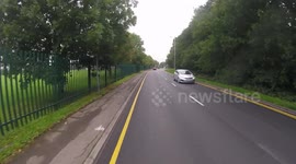 Driver eating his breakfast while driving close passes cyclist ends up with points and a fine