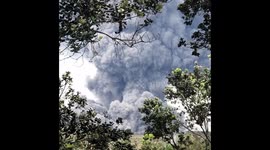 Hawaii Volcano Smoke