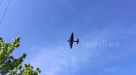 Lancaster bomber stuns onlookers on Dambuster's 75th anniversary