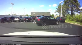 Coworker Fails at Parking and Backs into my Car