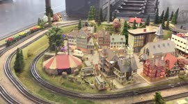 Model Train set elaborate Deutsche Bahn