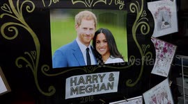 Royal Wedding Mania - Shop windows in Whitstable, Kent