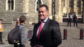 Diana's former butler Paul Burrell arrives in Windsor