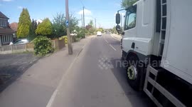 Police take no further action against dangerous overtake of a cyclist